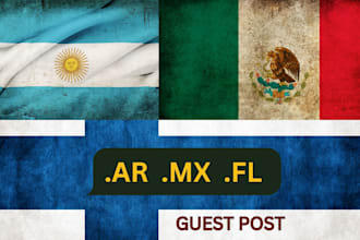 provide guest post on argentina mexico and finland sites