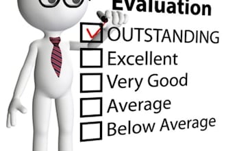 create an employee performance review document