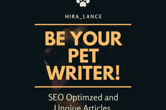 write pet articles and blog posts for dogs, cats, and birds