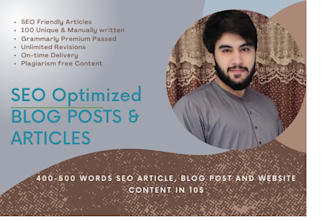 write SEO blog posts articles to rank on google 1st page