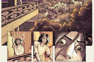 draw comic pages and storyboards
