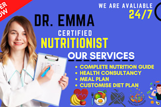 make customized diet plan and meal plan