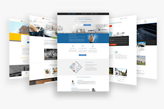 develop custom corporate website application
