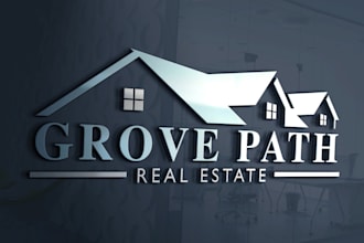 design a professional real estate logo design