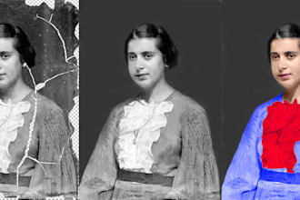restore old images, recreate and fix product photos