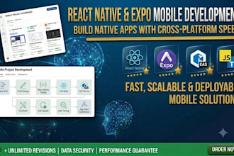 develop professional react native mobile apps with expo