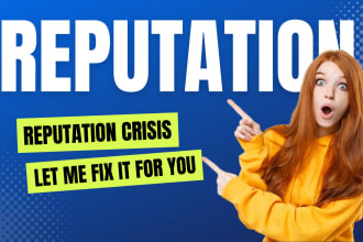 do online reputation management for personal and brand
