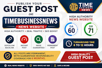 do guest post on timebusinessnews dofollow backlink
