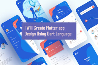 create app design in flutter
