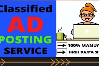 do classified ads posting for you