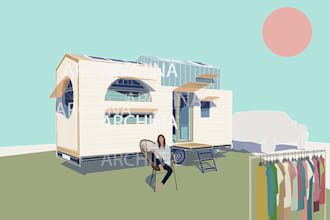 do a complete design for your house or apartment