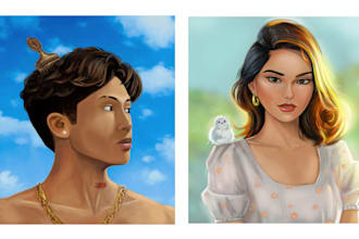 create realistic or fantasy artwork