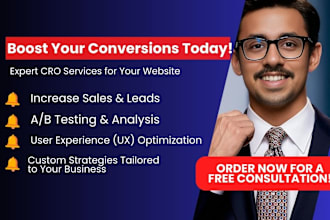 do conversion rate optimization to achieve your goal with advance cro