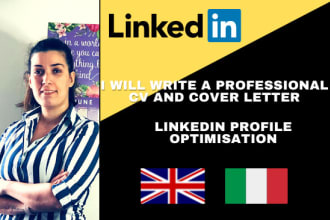 write a professional cv and cover letter