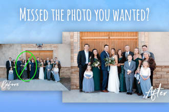 edit wedding photos, remove objects or people, retouch