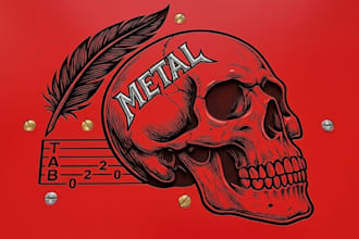 make an accurate guitar or bass tab of rock or metal
