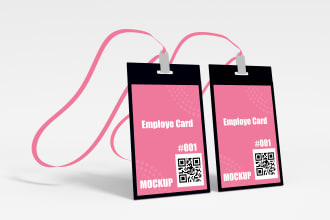 make id professional employee card