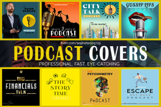 design podcast cover artwork, podcast cover design for spotify