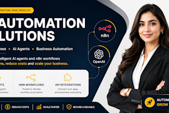 develop ai agents and n8n workflows for business automation