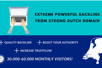 create high quality dutch backlinks from food domain