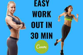 design your youtube fitness thumbnail looks eye catchy
