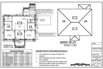 prepare and revise building floorplans for permit drawings