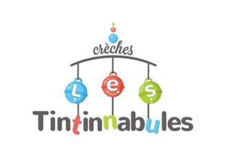 create modern childcare, daycare, kids and education logo with express delivery