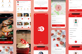 design modern and user friendly UI UX for your ios and android app using figma