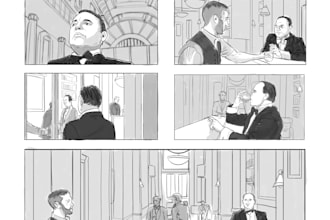 create storyboards for commercials and advertisement
