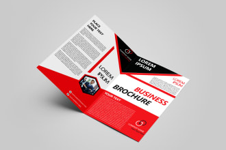 design brochure, trifold brochure, company profile, annual report