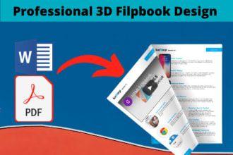 convert PDF to a flipbook or digital magazine flip book ebook
