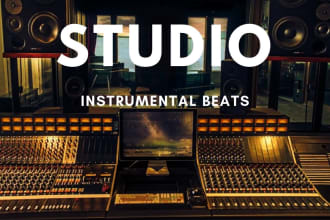 create a rap trap hip hop lo fi drill beat for you