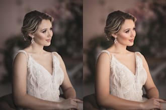 highend beauty ,skin retouching for fashion, portrait photos