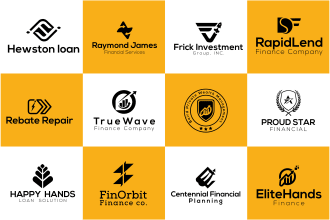 do financial accounting consulting credit repair tax bank logo design