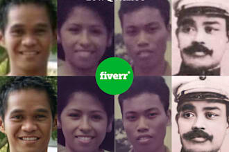 restore, colorize, repair, fix blur damaged photos using ai
