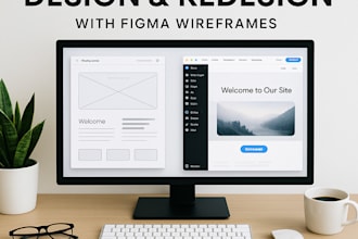 design and redesign your wix website with figma wireframes