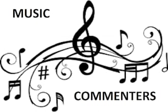 promote music to over 500k people with commenters
