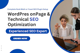 do advanced wordpress onpage SEO with rank math yoast plugin