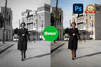 restore, colorize, and fix blur damaged photos using ai