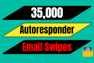 provide autoresponder email swipes