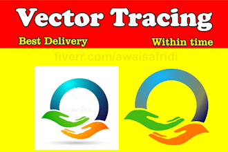 vector tracing , vectorize , convert logo to vector