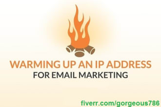 build your domain reputation by warming up your email address