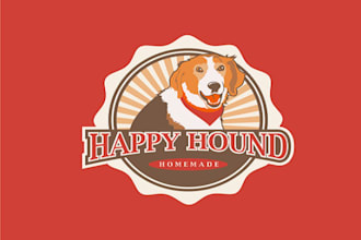 design a fun logo for new dog food company