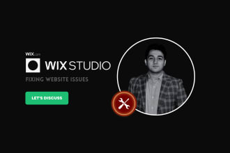fix responsiveness of wix studio or editor x website