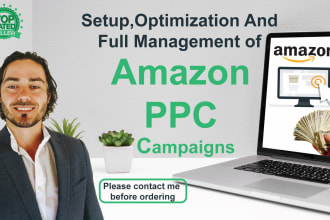 setup, optimize and manage amazon PPC campaign