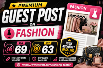 do fashion guest post DR 63 paid dofollow backlinks