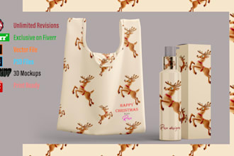 Hot Deals!  design seamless patterns for christmas, easter and halloween