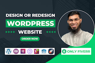 build design redesign clone customize revamp wordpress website development