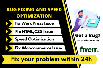 fix wordpress error,woocommerce error and speed optimization