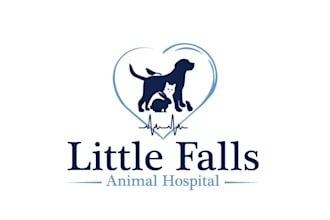 design a sophisticated logo for a veterinary hospital